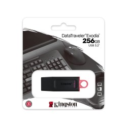 PENDRIVE KINGSTON DE DTX 256GB USB 3.2 DATATRAVELER EXODIA PENDRIVE KINGSTON DE DTX 256GB USB 3.2 DATATRAVELER EXODIA